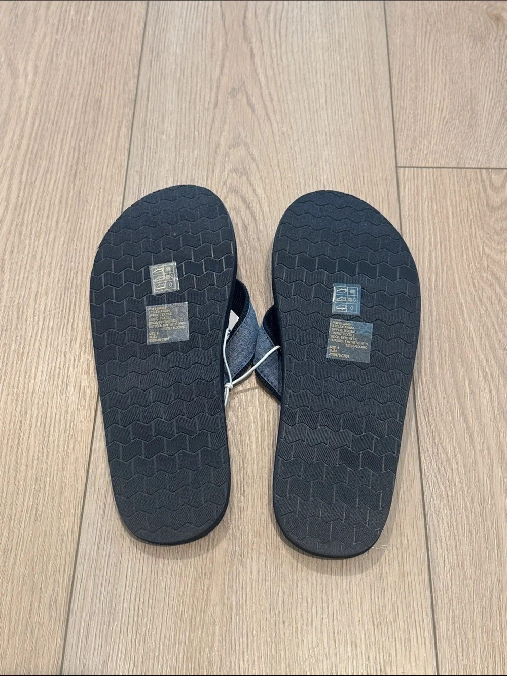 J.Crew Navy Flip-Flops